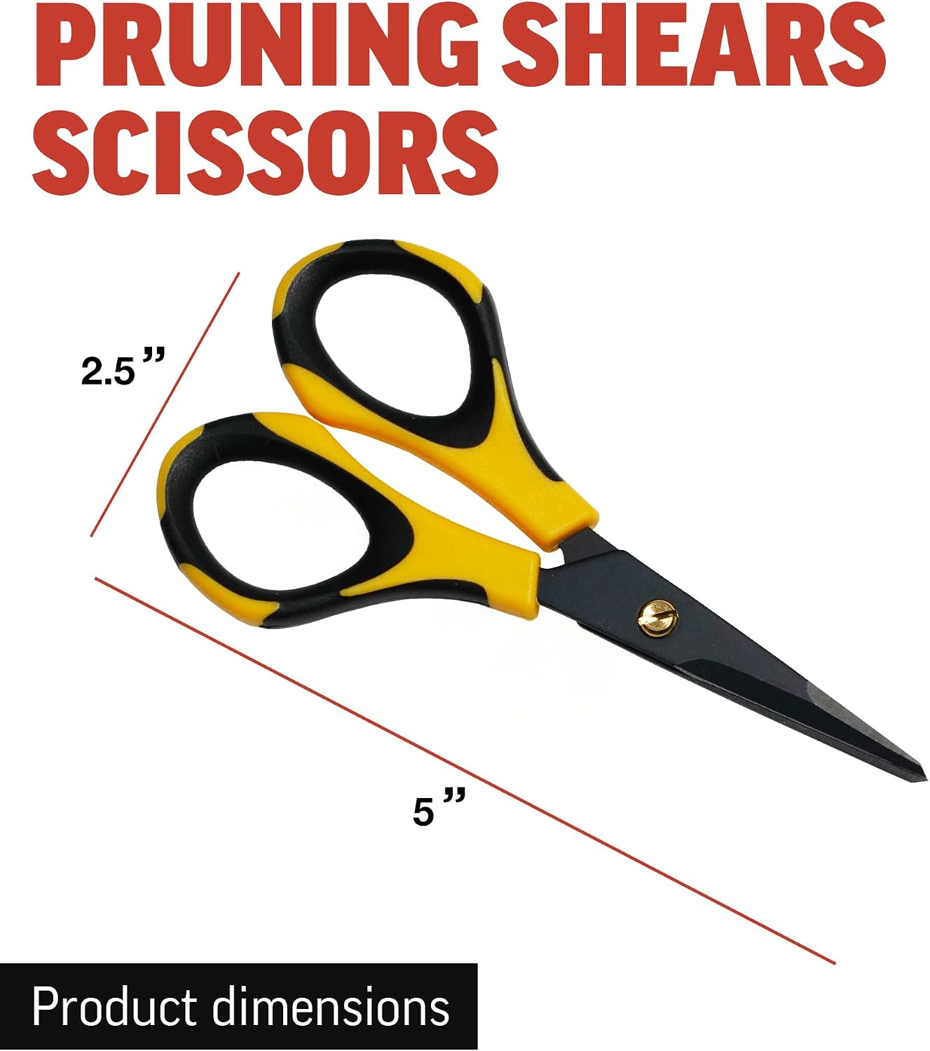 SANVER Teflon-Coated Professional Cannabis Scissors