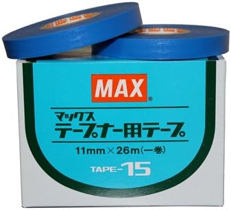 MAX Tie Tape Blue #15 SMALL roll 1/2”x 85’ (Box 10)