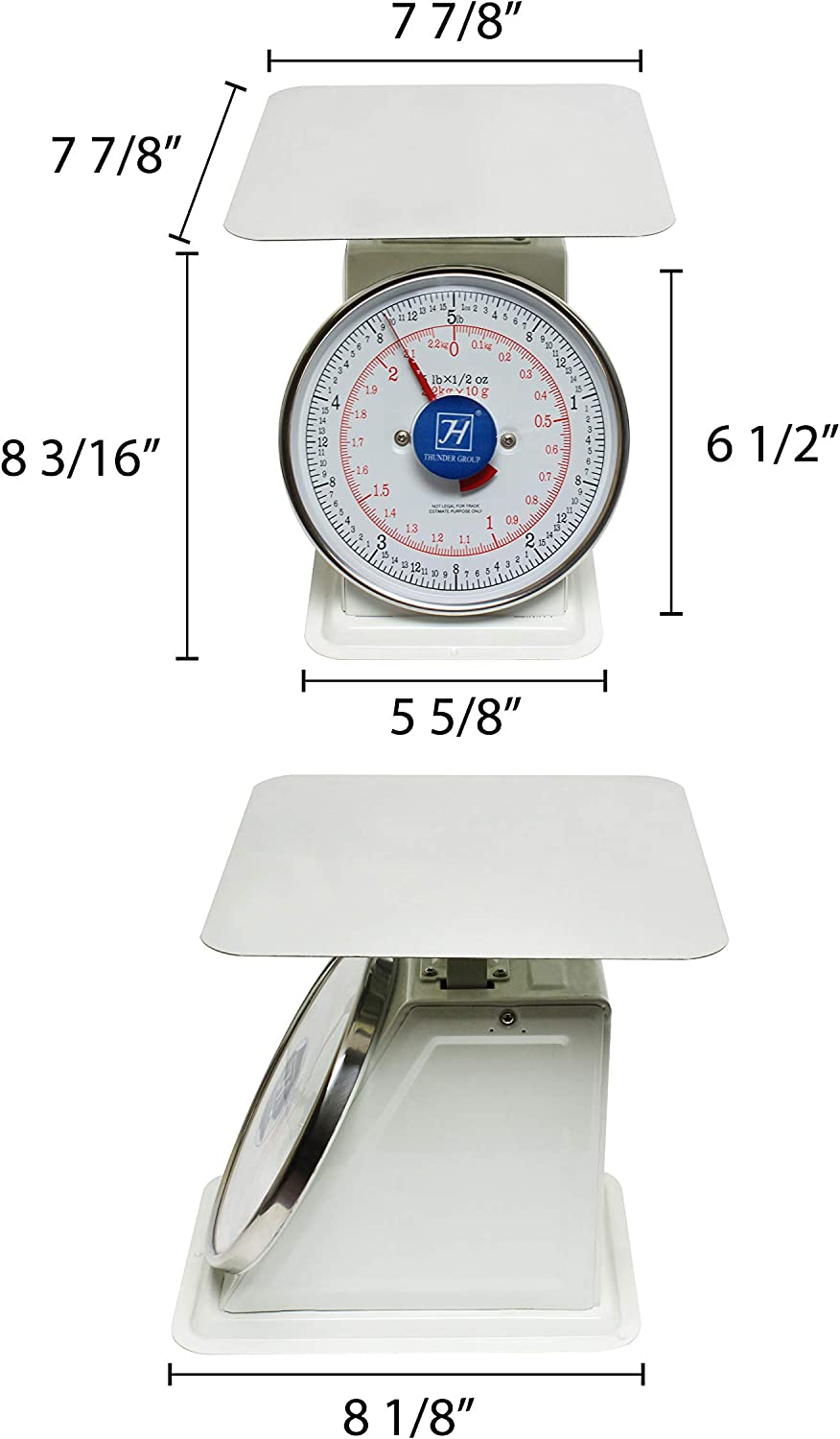 Thunder Group Portion Dial Scale 5 lbs GT-3