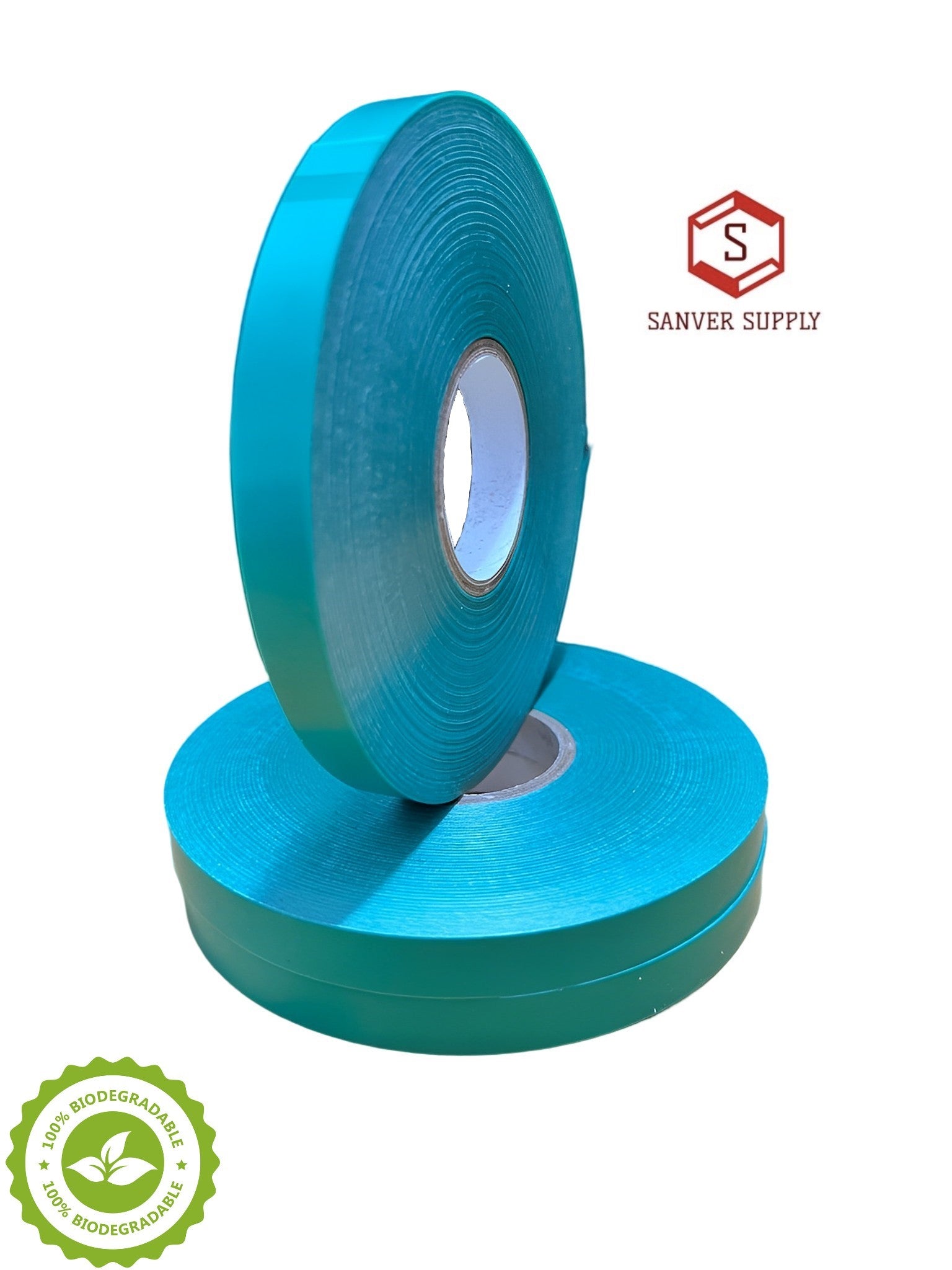 plastic plant tape BIODEGRADABLE Tie tape Large Roll 1/2”x 328' 4ml for Tapener HT-R2 – Sanver Supply