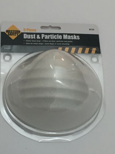 Western Safety Dust and Particle Mask (Pack of 5)