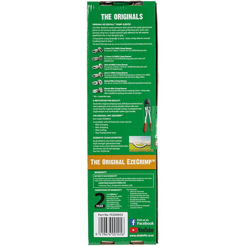Strainrite EzeCrimp 3in1 Fencing Tool