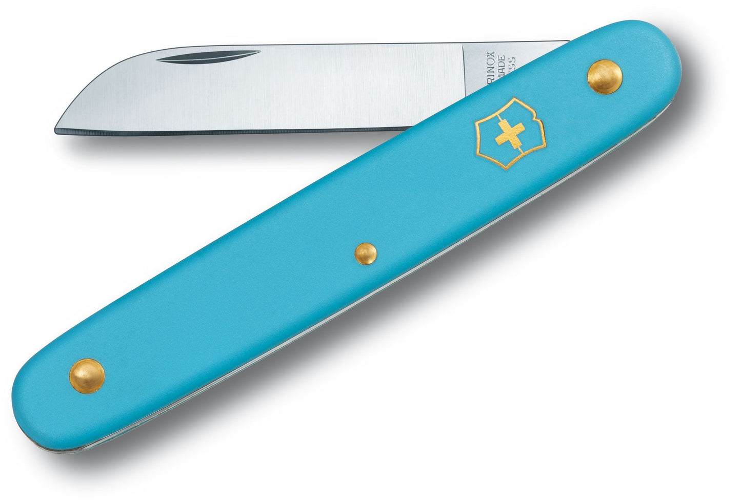 Victorinox Straight Blade Floral Knife - Blue 3.9050.25B1