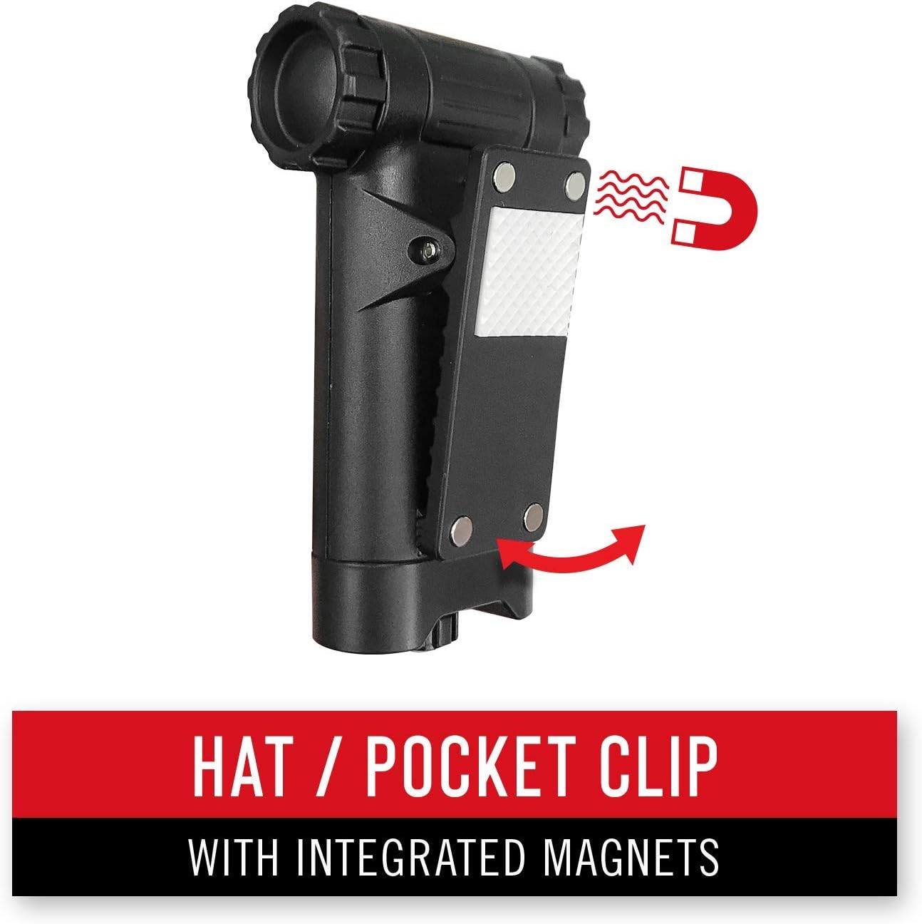 COAST HX4 Clip/Magnetic Light  80 Lumens Dual Color (Red/White)