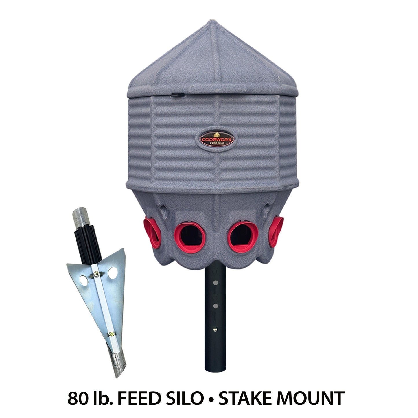 CoopWorx 80 lb. Feed Silo