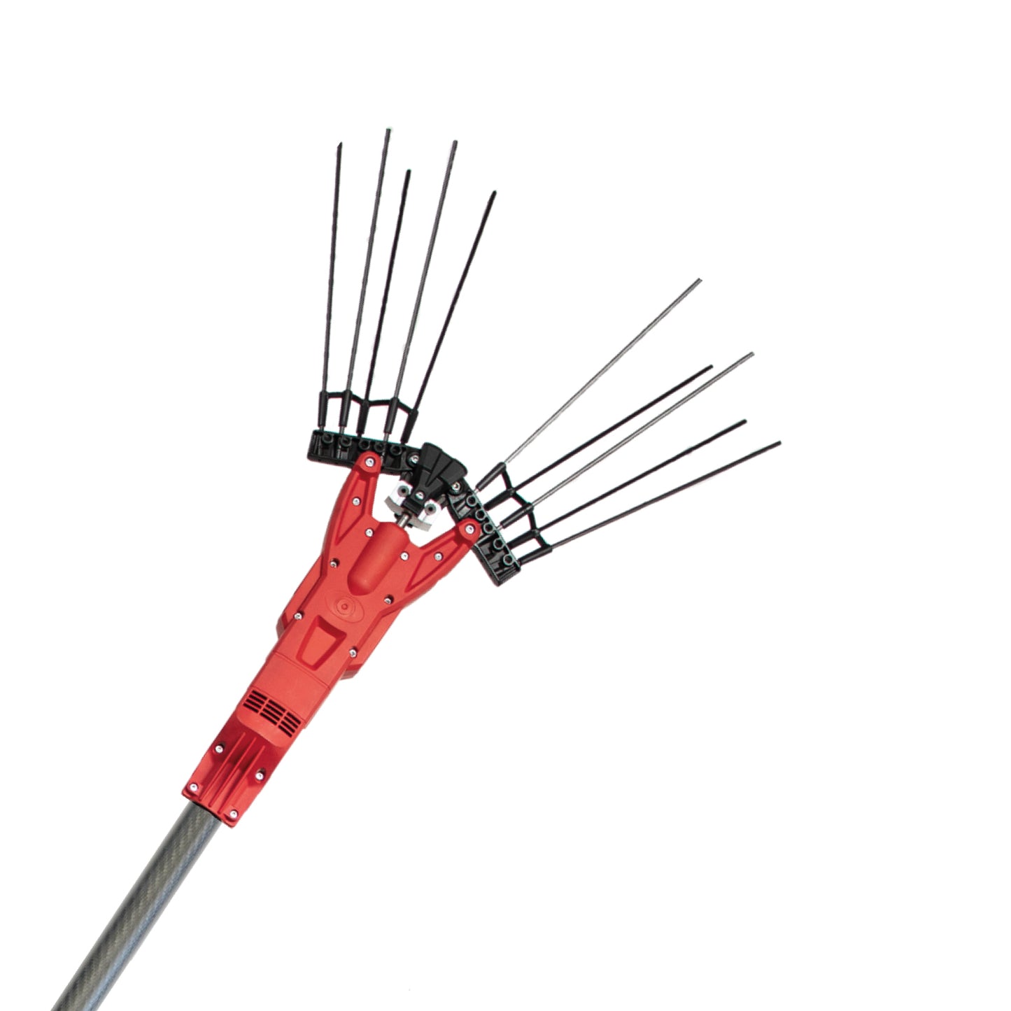 Electric Olive Harvest Rake NAOMI Premium with Carbon Telescopic Tube