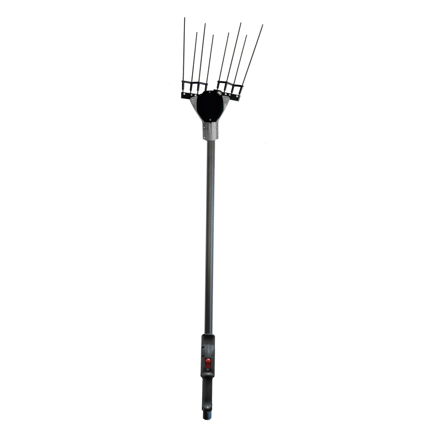 Electric Olive Harvest Rake VIPER Performance with Carbon Telescopic Tube