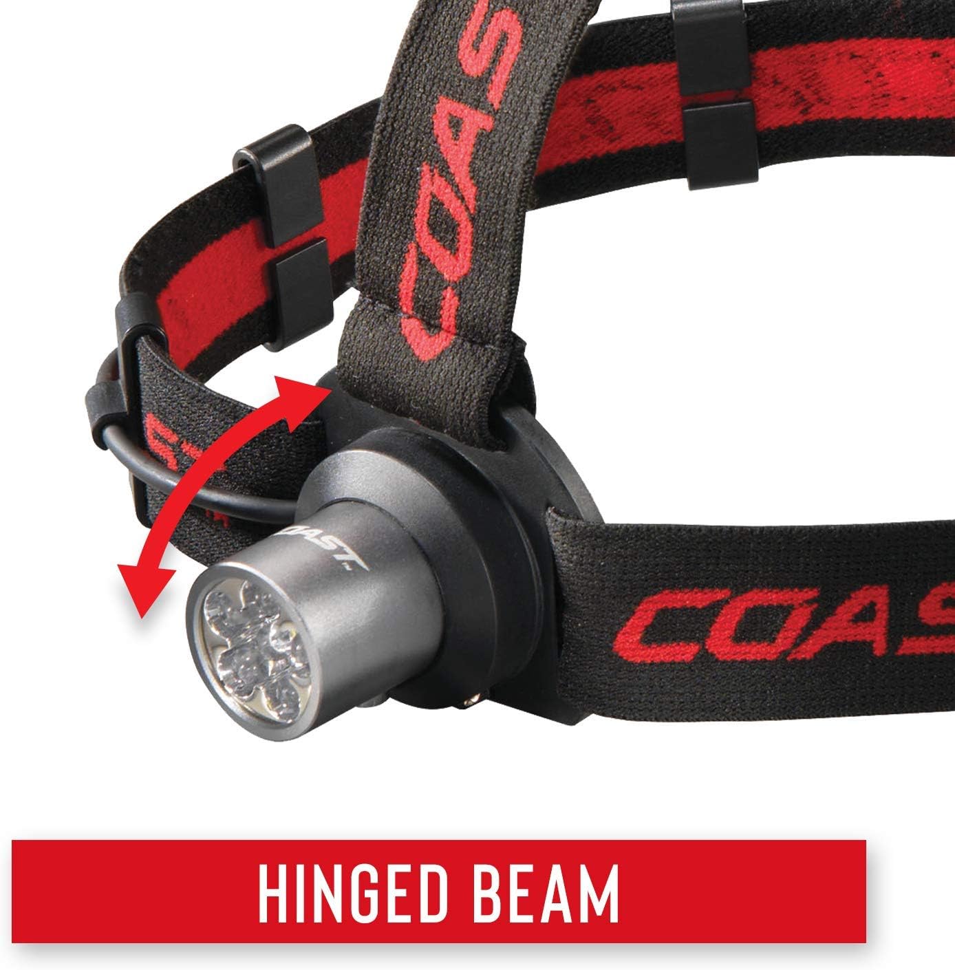 COAST HL5 Headlamp 3 AAA Batteries 175 Lumens
