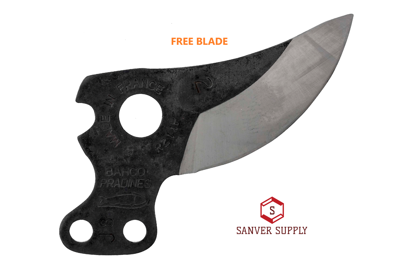 Bahco PXR-M2 Ergo Pruner Rot Handle M Size FREE Blade