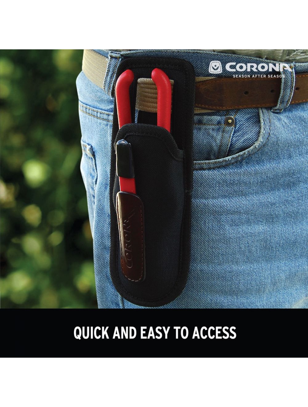 Corona AC 4510 5" Pouch Scabbard - Nylon
