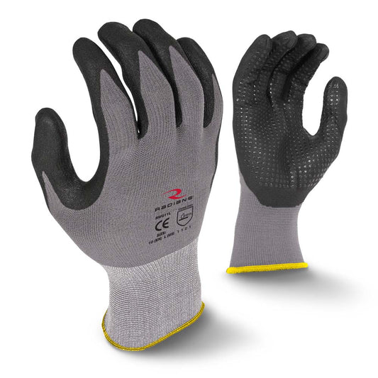 Radians RWG11 Micro-Foam Nitrile Gripper Glove (Sold by Dozen)