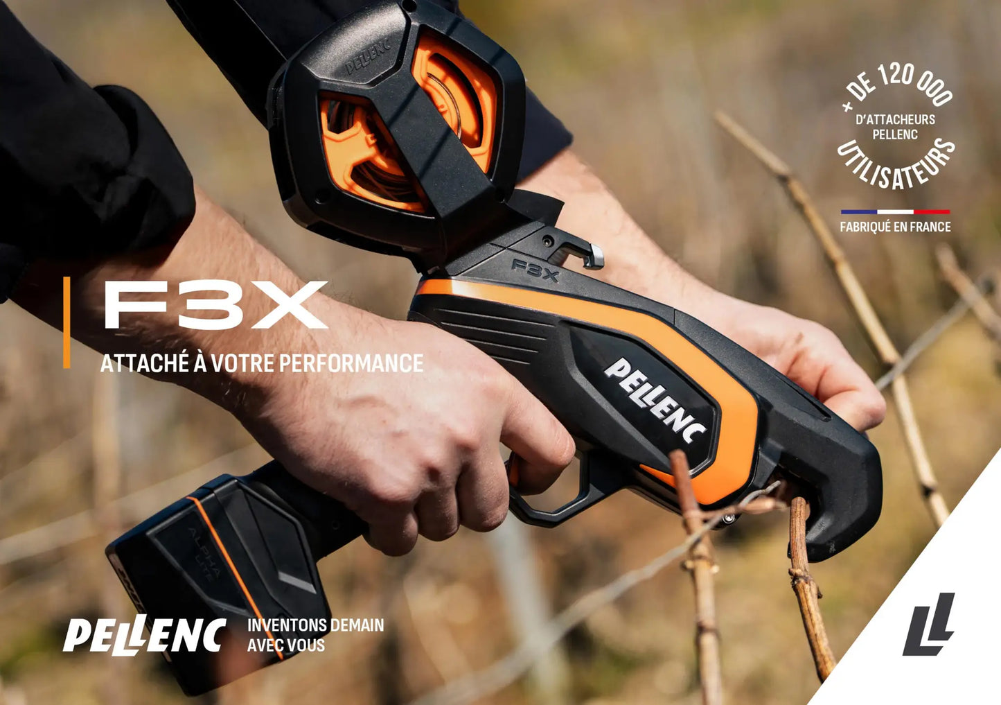 Pellenc F3X-V25 Cordless Tying Tool **NEW MODEL**