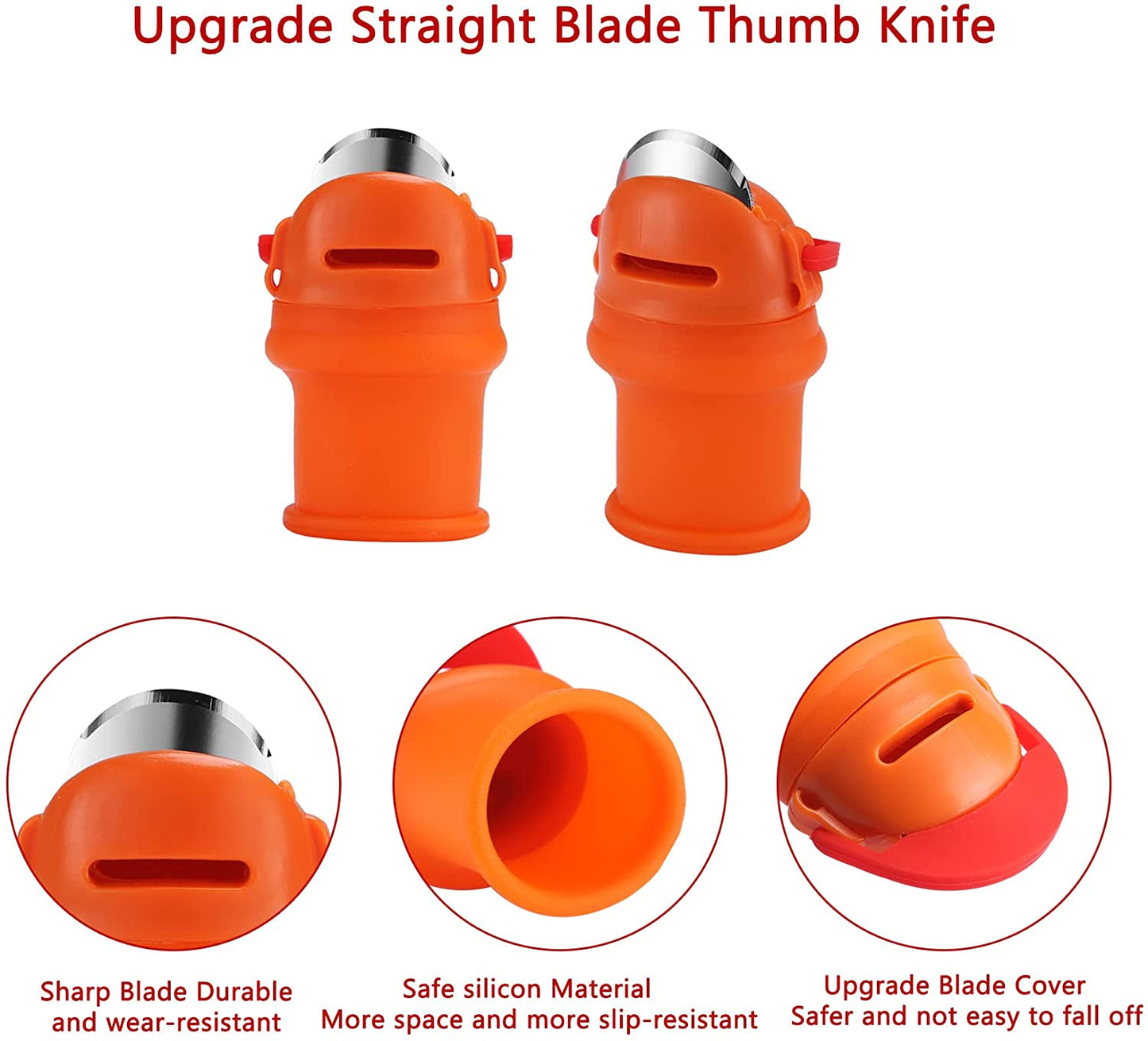 Thumb Knife for Pruning and Harvesting (12 Pcs kit)