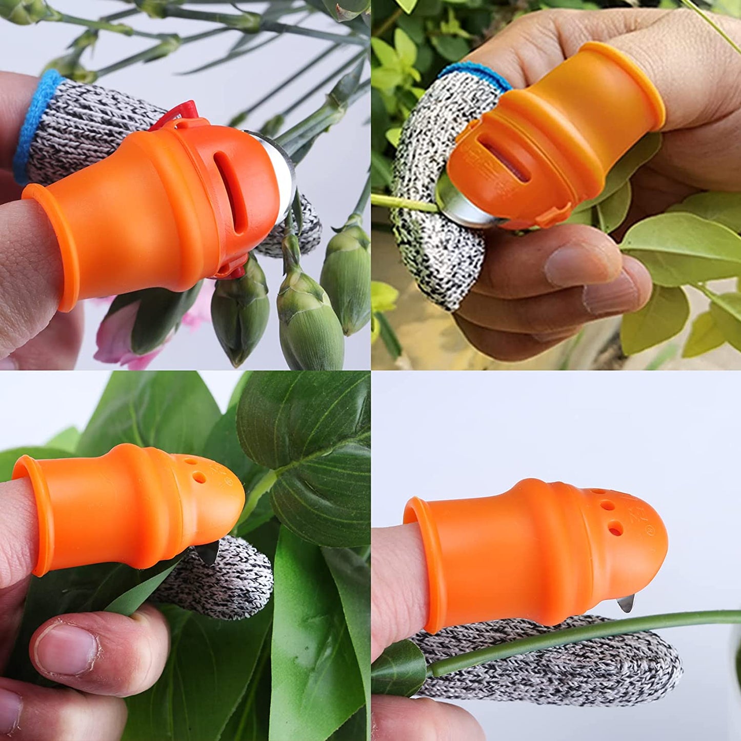 Thumb Knife for Pruning and Harvesting (12 Pcs kit)