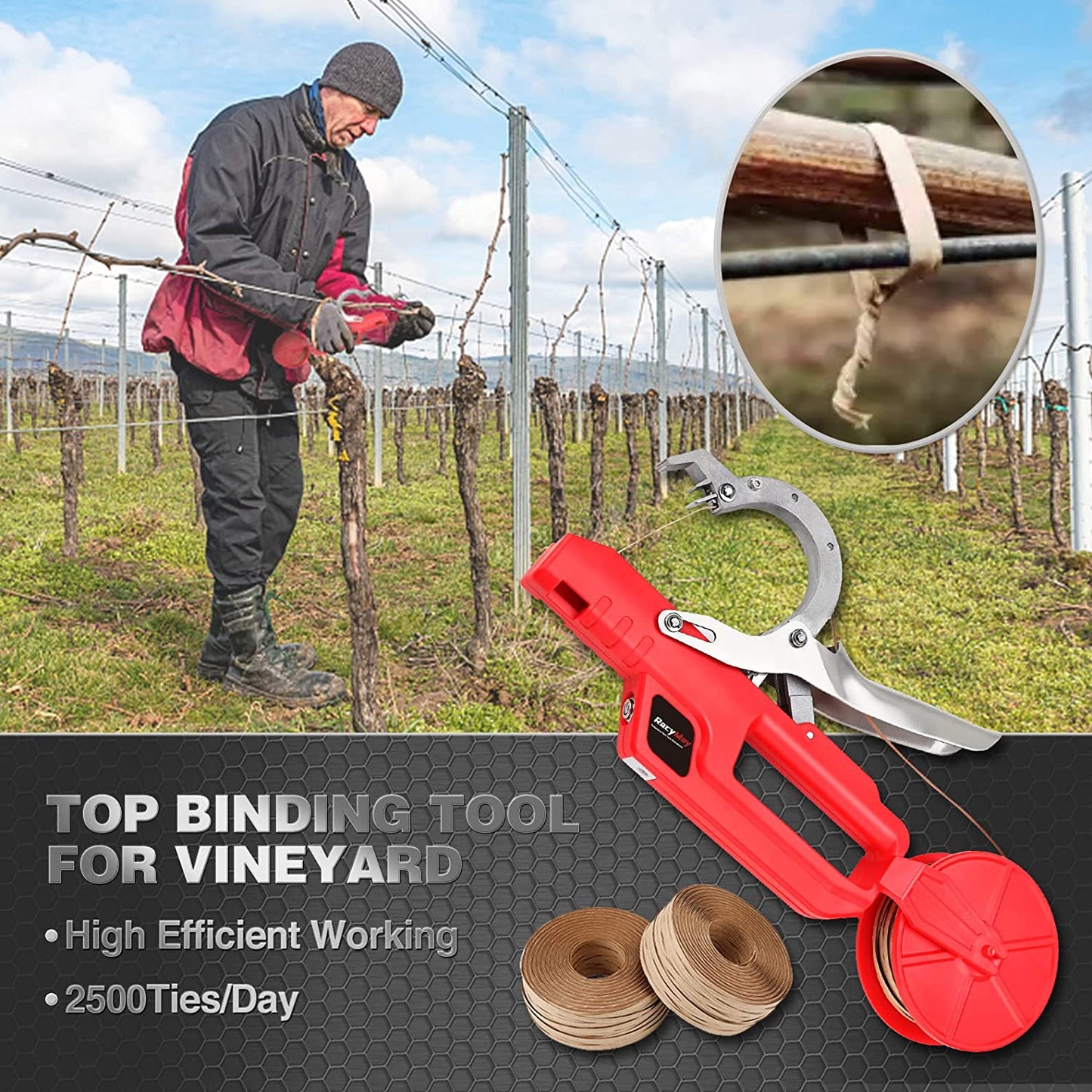 Electric Plant Tying Machine RM