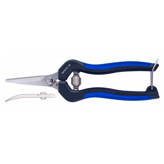 VESCO B3 Curved Long Blade Serrated Harvest Shear