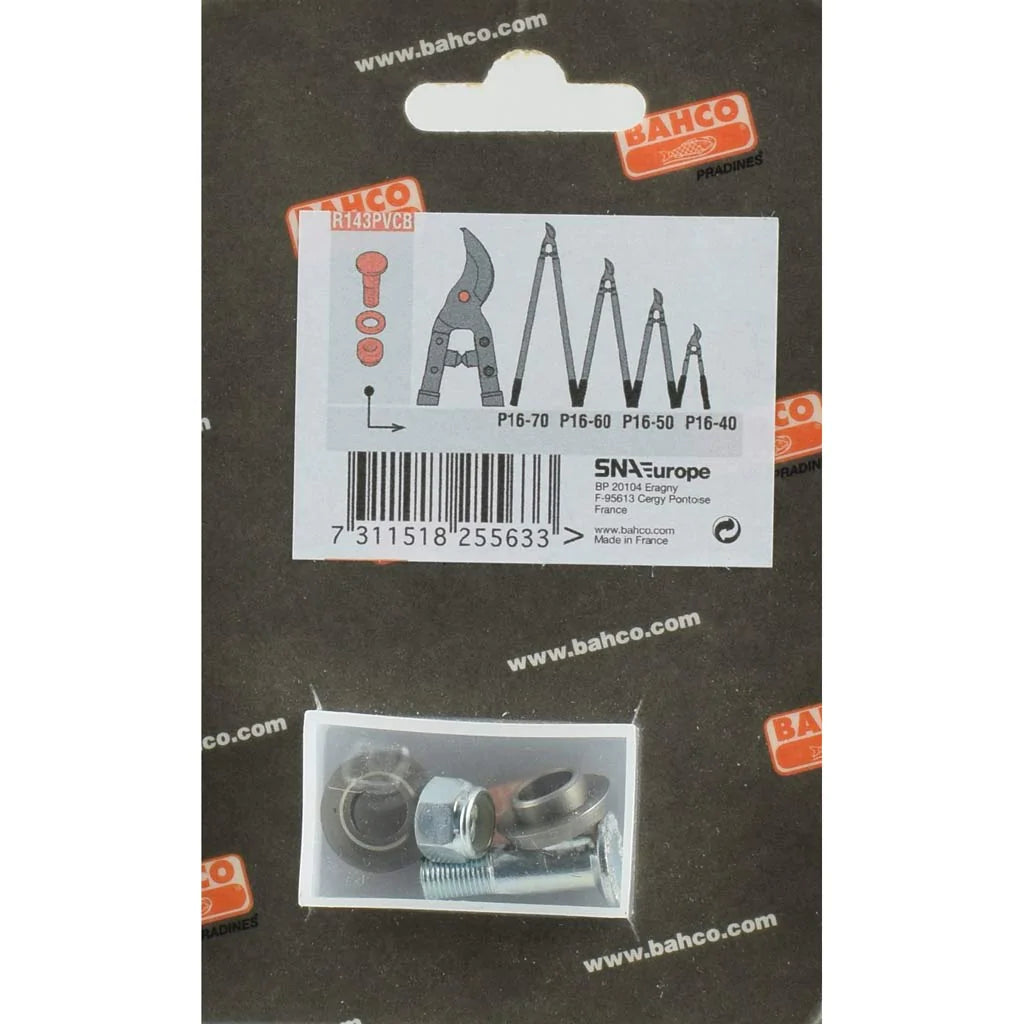 Bahco Replacement Bolt Kit R143PVCB