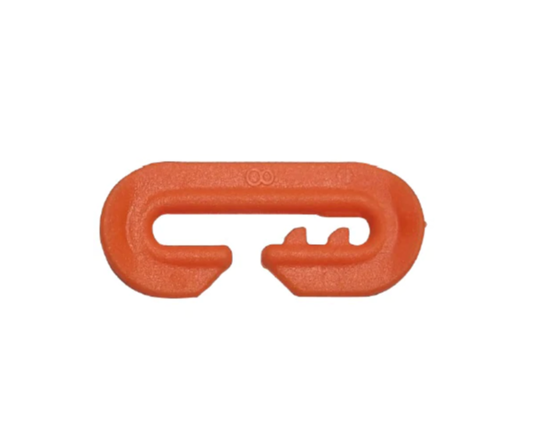 Vineyard Catch Clips C-Clips Orange (Bag 1,000)
