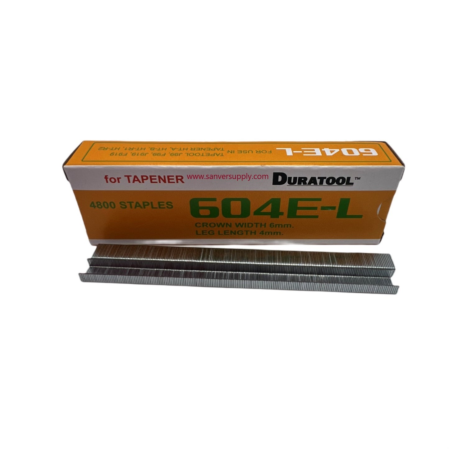 Duratool Tapener Staples 604E-L