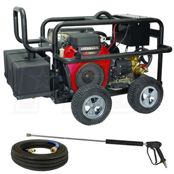 BE Professional 5000 PSI Belt-Drive Pressure Washer w/ Comet Pump & Honda GX690 Engine