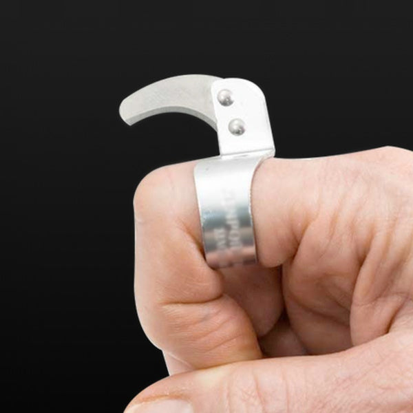 Finger Ring Knife with Curved Sharp Blade (Pack of 10)