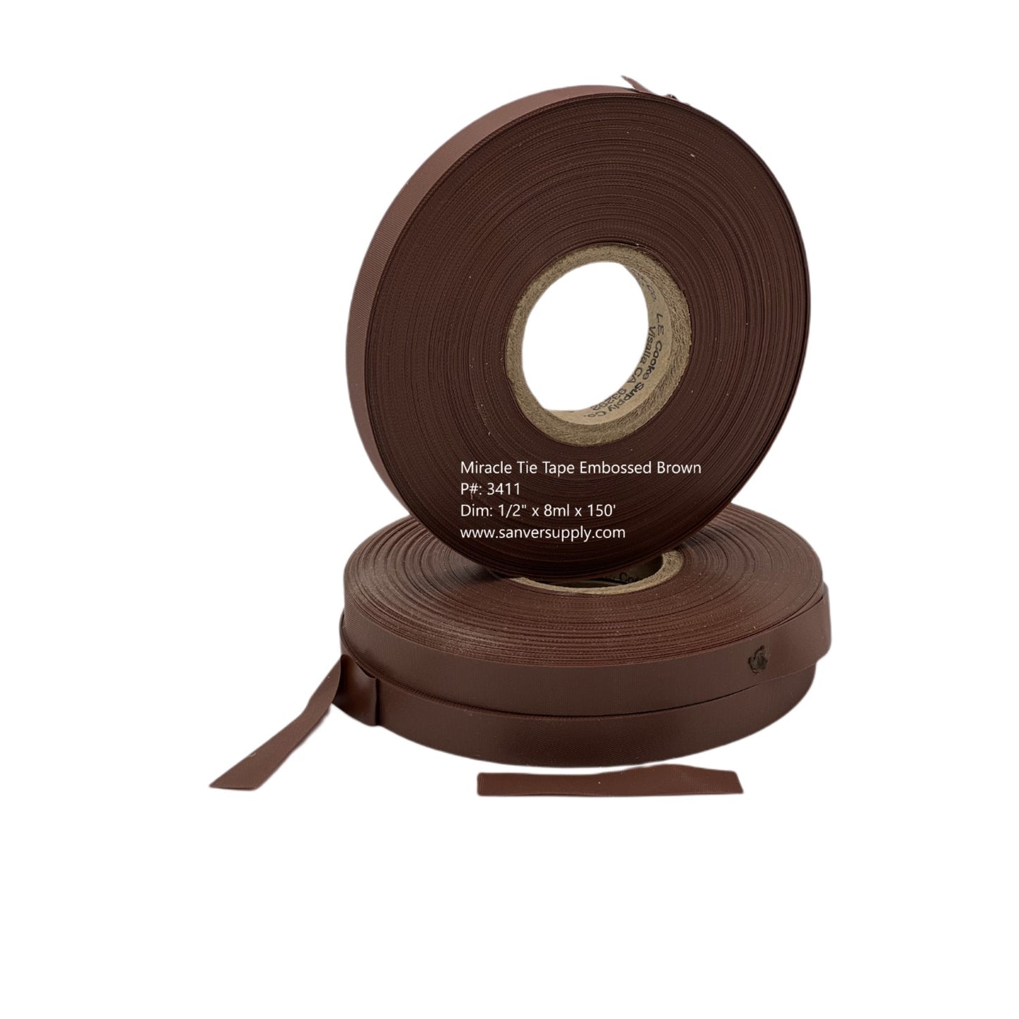 MGT Vineyard Tie Tape BROWN Large Roll for Tapener HT-R2 (3411)