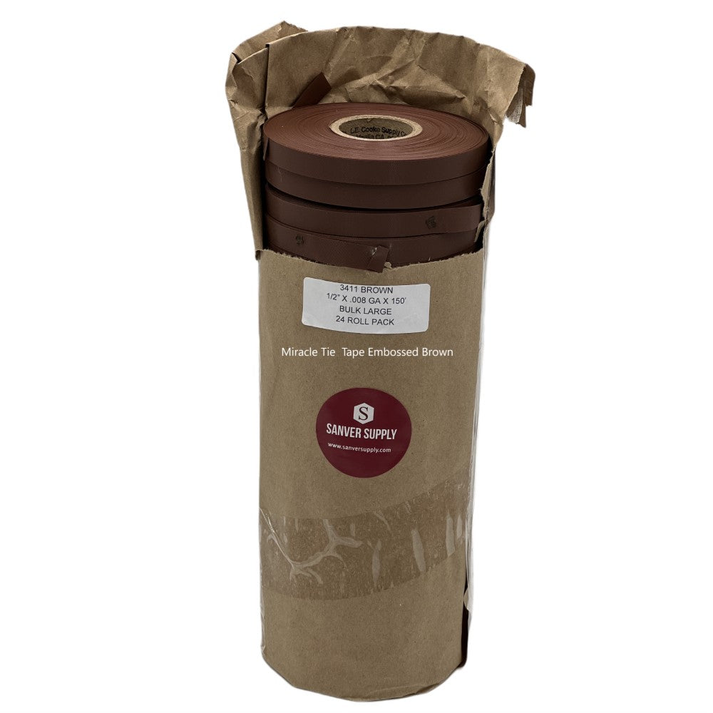 MGT Vineyard Tie Tape BROWN Large Roll for Tapener HT-R2 (3411)
